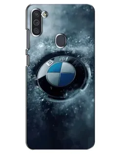 Чехол для Samsung Galaxy M11 с картинкой «Логотип BMW — лед» Чехол для Samsung Galaxy M11 с картинкой «Логотип BMW — лед»