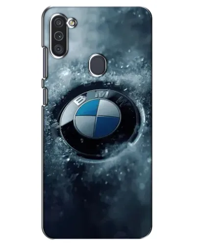 Чехол для Samsung Galaxy M11 с картинкой «Логотип BMW — лед» Чехол для Samsung Galaxy M11 с картинкой «Логотип BMW — лед»