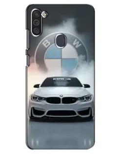 Чехол для Samsung Galaxy M11 с картинкой «BMW в белом дыму» Чехол для Samsung Galaxy M11 с картинкой «BMW в белом дыму»