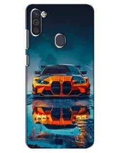 Чехол для Samsung Galaxy M11 с картинкой «BMW — золотая эмблема» Чехол для Samsung Galaxy M11 с картинкой «BMW — золотая эмблема»