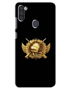 Чохол для Samsung Galaxy M11 з картинкою «PUBG — помаранчевий градієнт» Чохол для Samsung Galaxy M11 з картинкою «PUBG — помаранчевий градієнт»