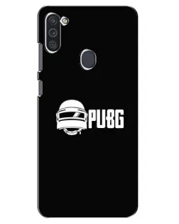 Чохол для Samsung Galaxy M11 з картинкою «PUBG — класичний лого»