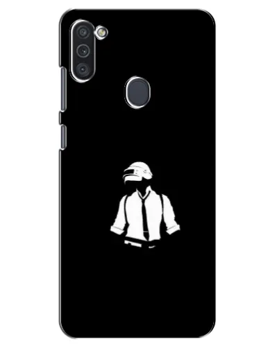 Чохол для Samsung Galaxy M11 з картинкою «PUBG — білий шолом» Чохол для Samsung Galaxy M11 з картинкою «PUBG — білий шолом»