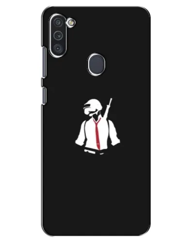 Чохол для Samsung Galaxy M11 з картинкою «PUBG — силует воїна» Чохол для Samsung Galaxy M11 з картинкою «PUBG — силует воїна»