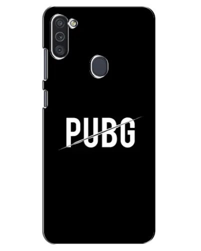 Чохол для Samsung Galaxy M11 з картинкою «PUBG — білий логотип» Чохол для Samsung Galaxy M11 з картинкою «PUBG — білий логотип»