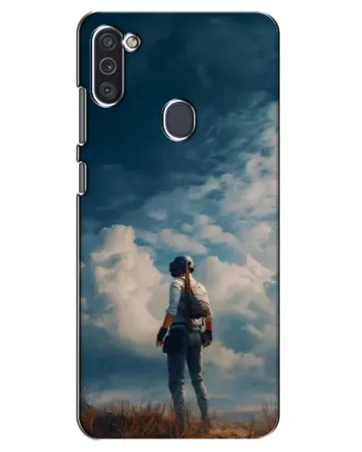 Чохол для Samsung Galaxy M11 з картинкою «Герой PUBG на скелі» Чохол для Samsung Galaxy M11 з картинкою «Герой PUBG на скелі»