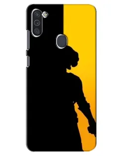 Чохол для Samsung Galaxy M11 з картинкою «Тінь воїна PUBG»