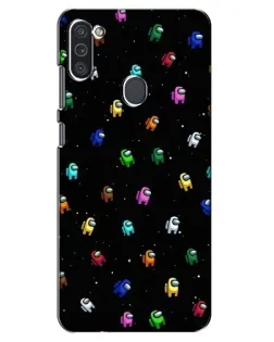 Чохол для Samsung Galaxy M11 з картинкою «Екіпаж Among Us» Чохол для Samsung Galaxy M11 з картинкою «Екіпаж Among Us»