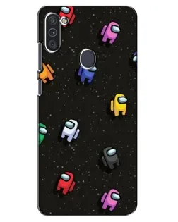 Чохол для Samsung Galaxy M11 з картинкою «Космічний патерн Among Us» Чохол для Samsung Galaxy M11 з картинкою «Космічний патерн Among Us»