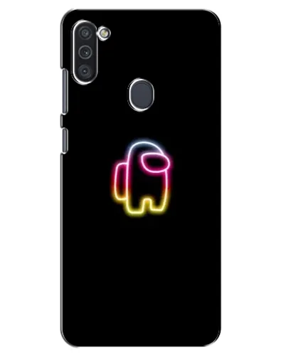 Чехол для Samsung Galaxy M11 с картинкой «Among Us градиент»