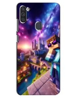 Чохол для Samsung Galaxy M11 з картинкою «Стів та космос» Чохол для Samsung Galaxy M11 з картинкою «Стів та космос»