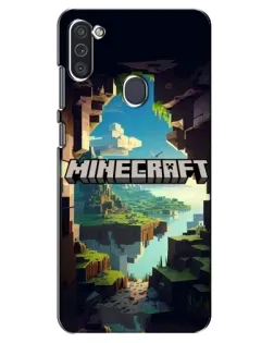 Чохол для Samsung Galaxy M11 з картинкою «Печера Майнкрафт» Чохол для Samsung Galaxy M11 з картинкою «Печера Майнкрафт»