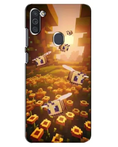 Чехол для Samsung Galaxy M11 с картинкой «Поле подсолнухов»