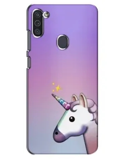 Чехол для Samsung Galaxy M11 с картинкой «Единорог градиент» Чехол для Samsung Galaxy M11 с картинкой «Единорог градиент»
