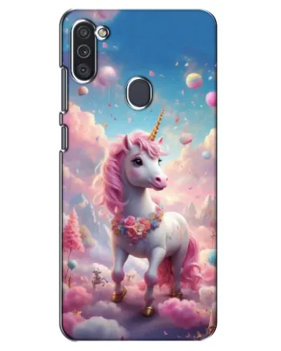 Чехол для Samsung Galaxy M11 с картинкой «Единорог среди облаков» Чехол для Samsung Galaxy M11 с картинкой «Единорог среди облаков»