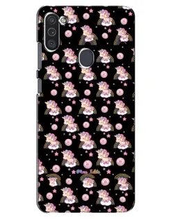 Чехол для Samsung Galaxy M11 с картинкой «Magic Unicorn паттерн»