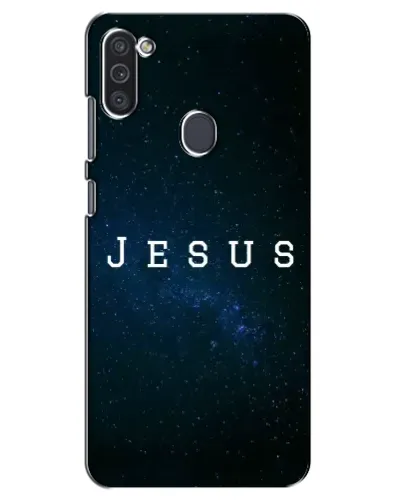Чехол для Samsung Galaxy M11 с картинкой «Звездное небо Jesus»