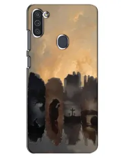 Чехол для Samsung Galaxy M11 с картинкой «Дорога к вере»
