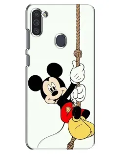 Чехол для Samsung Galaxy M11 с картинкой «Mickey на канате» Чехол для Samsung Galaxy M11 с картинкой «Mickey на канате»
