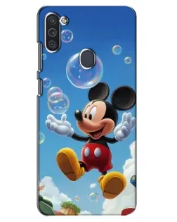 Чехол для Samsung Galaxy M11 с картинкой «Mickey и мыльные пузыри» Чехол для Samsung Galaxy M11 с картинкой «Mickey и мыльные пузыри»