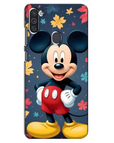 Чехол для Samsung Galaxy M11 с картинкой «Осенний Mickey Mouse» Чехол для Samsung Galaxy M11 с картинкой «Осенний Mickey Mouse»