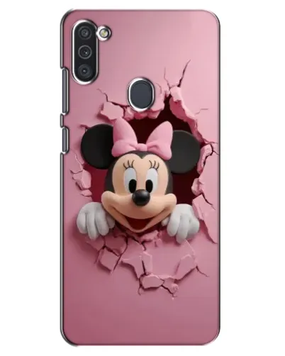 Чехол для Samsung Galaxy M11 с картинкой «Минни сквозь стену» Чехол для Samsung Galaxy M11 с картинкой «Минни сквозь стену»