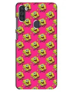 Чехол для Samsung Galaxy M11 с картинкой «Розовый паттерн» Чехол для Samsung Galaxy M11 с картинкой «Розовый паттерн»