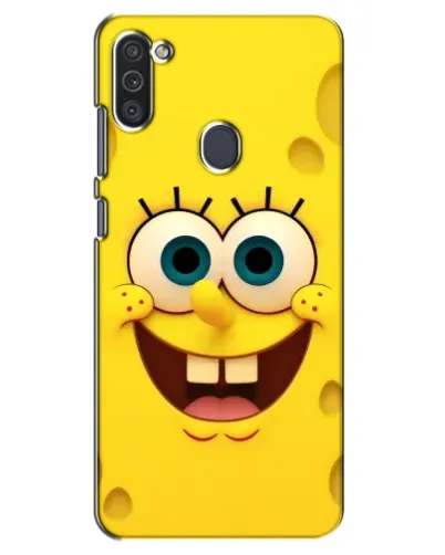 Чехол для Samsung Galaxy M11 с картинкой «Губка Боб улыбка» Чехол для Samsung Galaxy M11 с картинкой «Губка Боб улыбка»