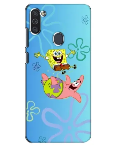 Чехол для Samsung Galaxy M11 с картинкой «Спанч Боб и Патрик» Чехол для Samsung Galaxy M11 с картинкой «Спанч Боб и Патрик»