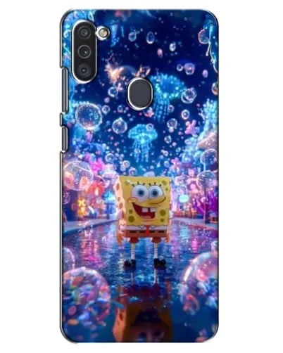 Чехол для Samsung Galaxy M11 с картинкой «Неоновый океан» Чехол для Samsung Galaxy M11 с картинкой «Неоновый океан»