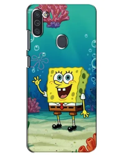 Чехол для Samsung Galaxy M11 с картинкой «Подводный привет» Чехол для Samsung Galaxy M11 с картинкой «Подводный привет»