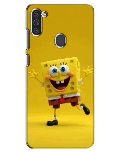 Чехол для Samsung Galaxy M11 с картинкой «Позитивный Губка Боб» Чехол для Samsung Galaxy M11 с картинкой «Позитивный Губка Боб»