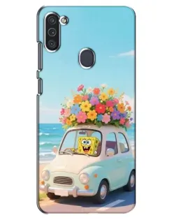 Чехол для Samsung Galaxy M11 с картинкой «Автомобильное путешествие»