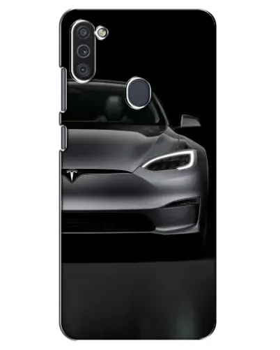 Чехол для Samsung Galaxy M11 с картинкой «Tesla Model S Look»
