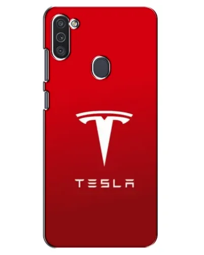 Чехол для Samsung Galaxy M11 с картинкой «Tesla Red Classic»