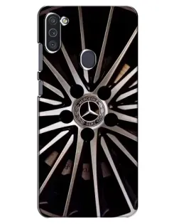 Чехол для Samsung Galaxy M11 с картинкой «Диск Mercedes»