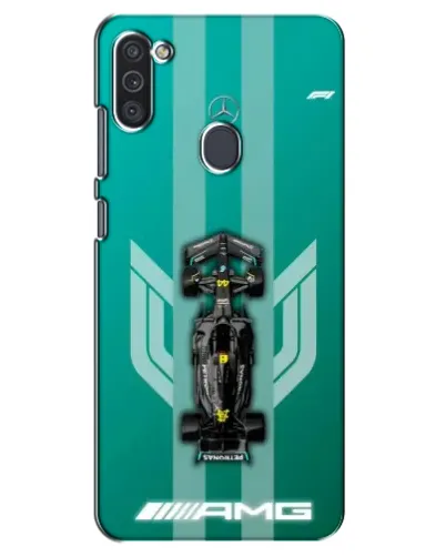 Чехол для Samsung Galaxy M11 с картинкой «Mercedes AMG Petronas»