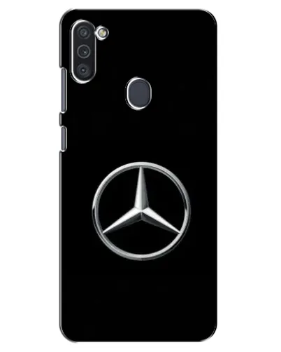 Чехол для Samsung Galaxy M11 с картинкой «Mercedes классический лого»