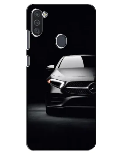 Чехол для Samsung Galaxy M11 с картинкой «Свет фар Mercedes»