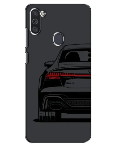 Чехол для Samsung Galaxy M11 с картинкой «Задняя часть Audi — арт»
