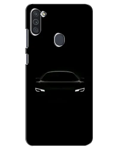 Чехол для Samsung Galaxy M11 с картинкой «Взгляд Audi в темноте»