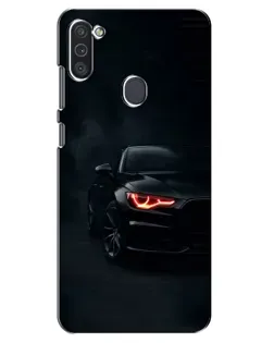 Чехол для Samsung Galaxy M11 с картинкой «Audi — хищный взгляд»