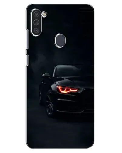 Чехол для Samsung Galaxy M11 с картинкой «Audi — хищный взгляд»