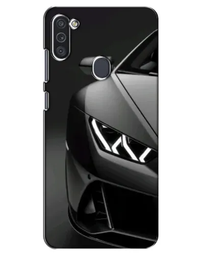 Чехол для Samsung Galaxy M11 с картинкой «Lamborghini фары детализация»