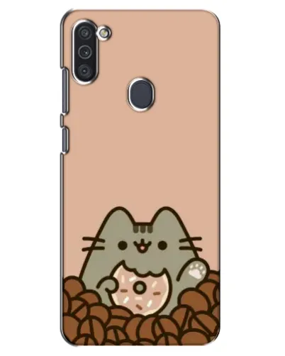Чехол для Samsung Galaxy M11 с картинкой «Кофейный Пушин» Чехол для Samsung Galaxy M11 с картинкой «Кофейный Пушин»
