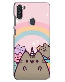 Чехол для Samsung Galaxy M11 с картинкой «Единорог Pusheen» Чехол для Samsung Galaxy M11 с картинкой «Единорог Pusheen»