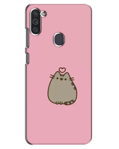 Чехол для Samsung Galaxy M11 с картинкой «Pusheen сердце» Чехол для Samsung Galaxy M11 с картинкой «Pusheen сердце»