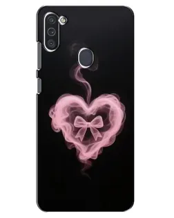 Чехол для Samsung Galaxy M11 с картинкой «Дымчатое сердце» Чехол для Samsung Galaxy M11 с картинкой «Дымчатое сердце»