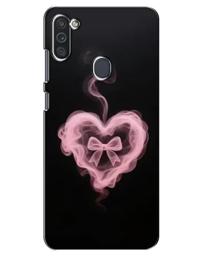 Чехол для Samsung Galaxy M11 с картинкой «Дымчатое сердце»