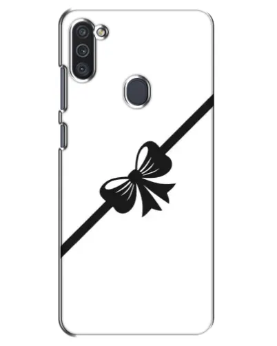 Чехол для Samsung Galaxy M11 с картинкой «Диагональный бант»
